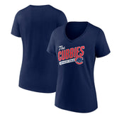 Chicago Cubs Women's Hometown Collection Those Cubbies V-Neck T-Shirt - MLB