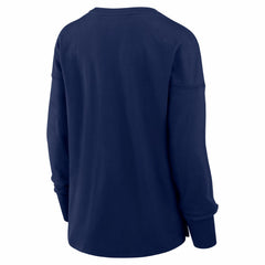 Denver Broncos Women's Essential Long Sleeve T-Shirt Navy | Fanatics
