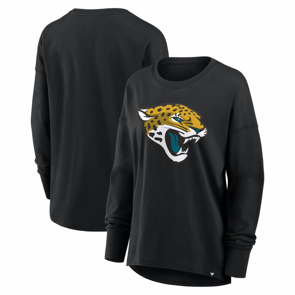 Jacksonville Jaguars Women's Essential Long Sleeve T-Shirt Black | Fanatics