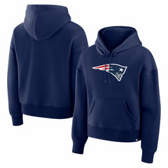 New England Patriots Women's Essential Legacy Hoodie Navy | Fanatics