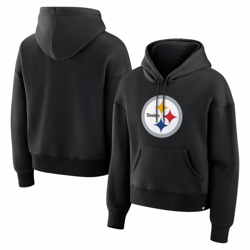 Pittsburgh Steelers Women's Essential Legacy Hoodie Black | Fanatics