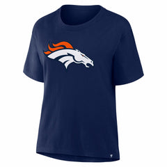 Denver Broncos Women's Essential Legacy T-Shirt Navy | Fanatics