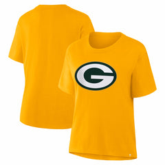Green Bay Packers Women's Essential Legacy T-Shirt Gold | Fanatics
