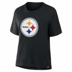 Pittsburgh Steelers Women's Essential Legacy T-Shirt Black | Fanatics