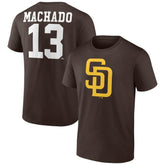Manny Machado San Diego Padres Player Icon Name & Number T-Shirt - MLB