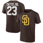 Fernando Tatis Jr. San Diego Padres Player Icon Name & Number T-Shirt - MLB