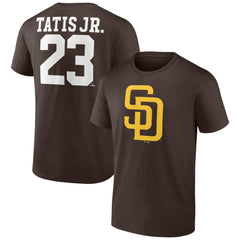 Fernando Tatis Jr. San Diego Padres Player Icon Name & Number T-Shirt - MLB