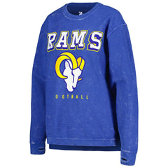 Los Angeles Rams G-III 4Her by Carl Banks Women's Comfy Cord Pullover Sweatshirt Royal | NFL