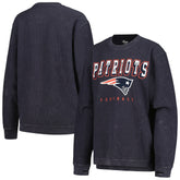 New England Patriots G-III 4Her by Carl Banks Women's Comfy Cord Pullover Sweatshirt Navy | NFL