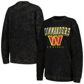 Washington Commanders G-III 4Her by Carl Banks Women's Comfy Cord Pullover Sweatshirt Black | NFL