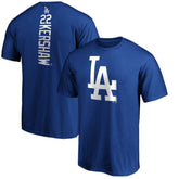 Clayton Kershaw Los Angeles Dodgers Playmaker Name & Number T-Shirt - MLB