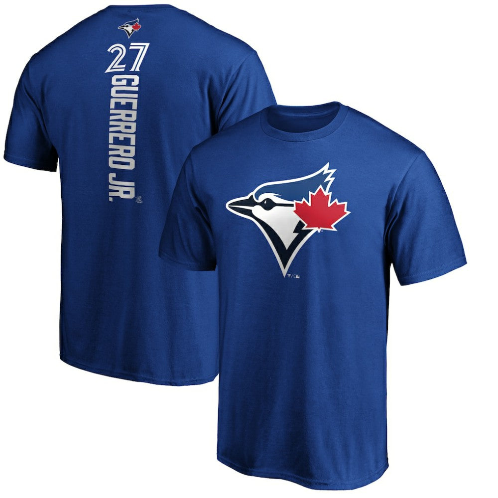 Vladimir Guerrero Jr. Toronto Blue Jays Playmaker Name & Number T-Shirt - MLB