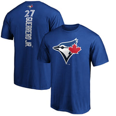Vladimir Guerrero Jr. Toronto Blue Jays Playmaker Name & Number T-Shirt - MLB