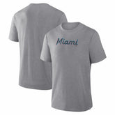 Miami Marlins Fanatics Play Tribute Tri-Blend T-Shirt - MLB