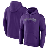 Colorado Rockies Official Wordmark Pullover Hoodie - MLB