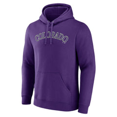 Colorado Rockies Official Wordmark Pullover Hoodie - MLB