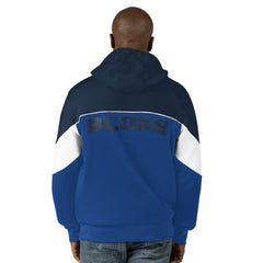 St. Louis Blues Starter Power Forward Full-Zip Hoodie - Blue/Navy - NHL