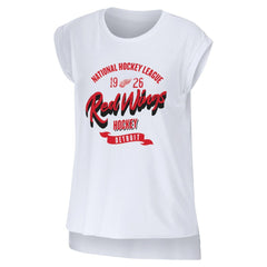 Detroit Red Wings WEAR by Erin Andrews Women's Domestic Tank Top - White - NHL