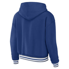 Tampa Bay Lightning WEAR by Erin Andrews Women's Lace-Up Pullover Hoodie - Blue - NHL