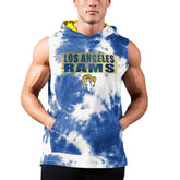 Los Angeles Rams MSX by Michael Strahan Resistance Sleeveless Pullover Hoodie Royal | NFL