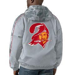 Tampa Bay Buccaneers Starter Thursday Night Gridiron Throwback Full-Zip Jacket Gray | NFL