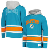 Miami Dolphins Tommy Hilfiger Ivan Fashion Pullover Hoodie Aqua | NFL