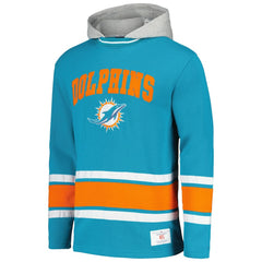 Miami Dolphins Tommy Hilfiger Ivan Fashion Pullover Hoodie Aqua | NFL
