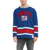 New York Giants Tommy Hilfiger Ivan Fashion Pullover Hoodie Royal | NFL