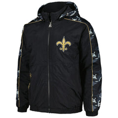 New Orleans Saints Starter Thursday Night Gridiron Full-Zip Hoodie Black | NFL