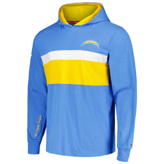 Los Angeles Chargers Tommy Hilfiger Morgan Long Sleeve Hoodie T-Shirt Powder Blue | NFL