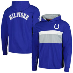 Indianapolis Colts Tommy Hilfiger Morgan Long Sleeve Hoodie T-Shirt Royal | NFL