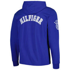 New York Giants Tommy Hilfiger Morgan Long Sleeve Hoodie T-Shirt Royal | NFL