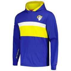 Los Angeles Rams Tommy Hilfiger Morgan Long Sleeve Hoodie T-Shirt Royal | NFL