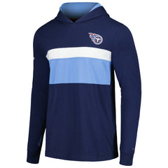 Tennessee Titans Tommy Hilfiger Morgan Long Sleeve Hoodie T-Shirt Navy | NFL