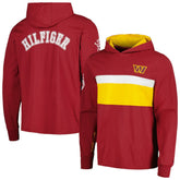 Washington Commanders Tommy Hilfiger Morgan Long Sleeve Hoodie T-Shirt Burgundy | NFL