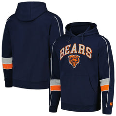 Chicago Bears Starter Captain Pullover Hoodie Navy | NFL