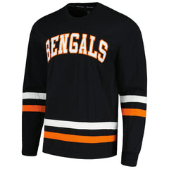 Cincinnati Bengals Tommy Hilfiger Nolan Long Sleeve T-Shirt Black/Orange | NFL