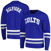 Indianapolis Colts Tommy Hilfiger Nolan Long Sleeve T-Shirt Royal/Gray | NFL