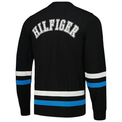 Carolina Panthers Tommy Hilfiger Nolan Long Sleeve T-Shirt Black/Blue | NFL