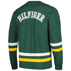 Green Bay Packers Tommy Hilfiger Nolan Long Sleeve T-Shirt Green/Gold | NFL
