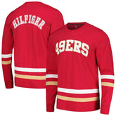 San Francisco 49ers Tommy Hilfiger Nolan Long Sleeve T-Shirt Red/Gold | NFL