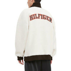 Cleveland Browns Tommy Hilfiger Jordan Sherpa Quarter-Zip Sweatshirt Cream | NFL
