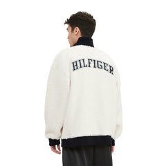 Las Vegas Raiders Tommy Hilfiger Jordan Sherpa Quarter-Zip Sweatshirt Cream | NFL