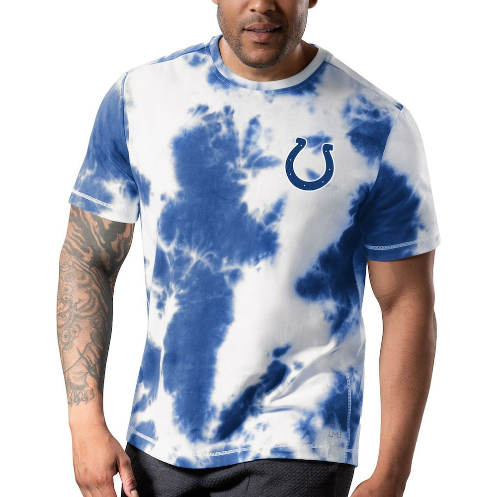 Indianapolis Colts MSX by Michael Strahan Freestyle Tie-Dye T-Shirt Royal | NFL