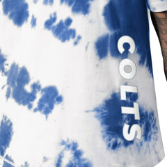 Indianapolis Colts MSX by Michael Strahan Freestyle Tie-Dye T-Shirt Royal | NFL
