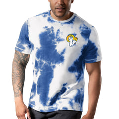 Los Angeles Rams MSX by Michael Strahan Freestyle Tie-Dye T-Shirt Royal | NFL