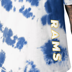 Los Angeles Rams MSX by Michael Strahan Freestyle Tie-Dye T-Shirt Royal | NFL