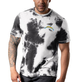 Los Angeles Chargers MSX by Michael Strahan Freestyle Tie-Dye T-Shirt Black | NFL