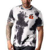 Cincinnati Bengals MSX by Michael Strahan Freestyle Tie-Dye T-Shirt Black | NFL