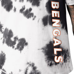 Cincinnati Bengals MSX by Michael Strahan Freestyle Tie-Dye T-Shirt Black | NFL